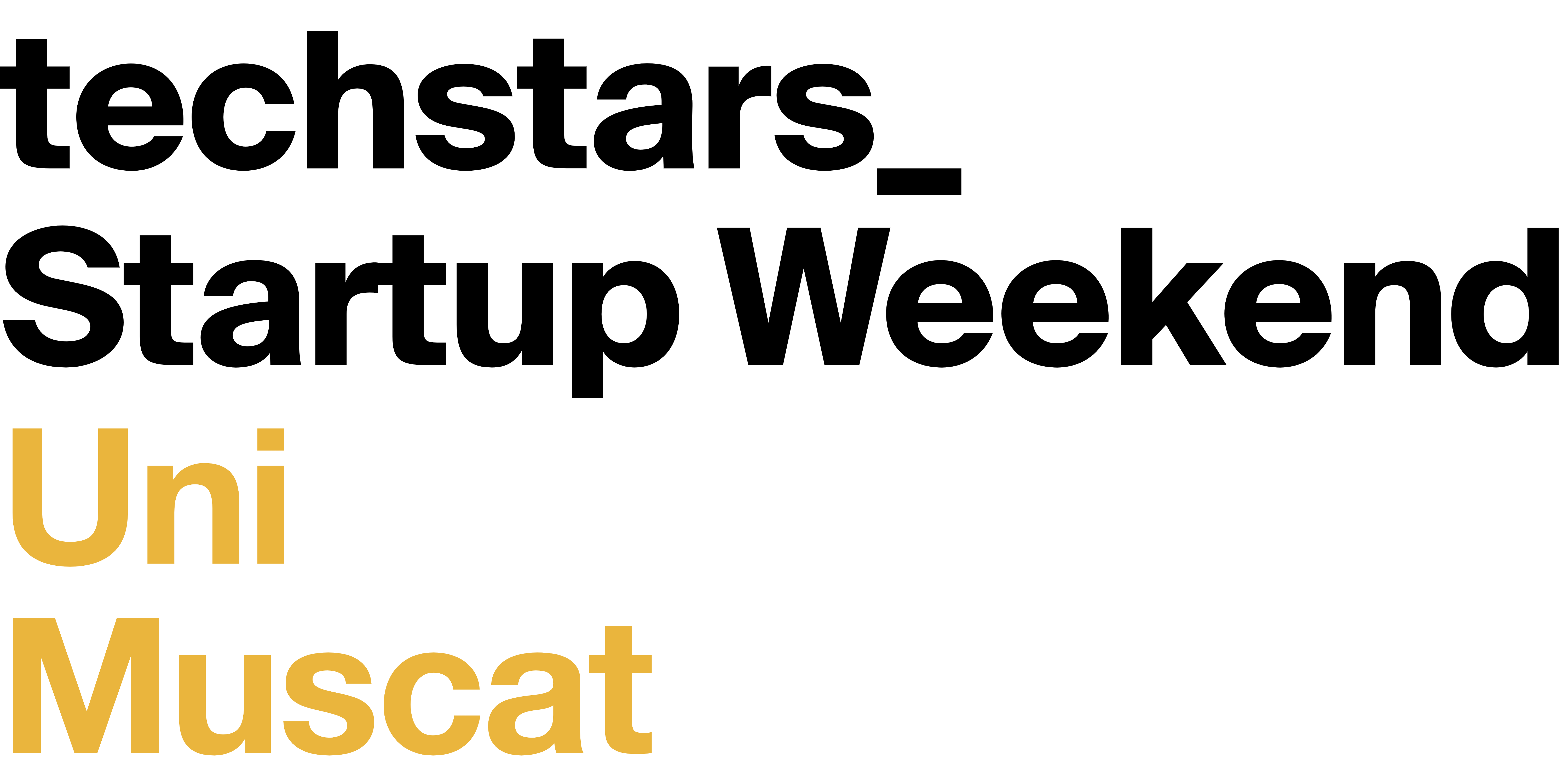 Techstars Startup Weekend Uni Muscat